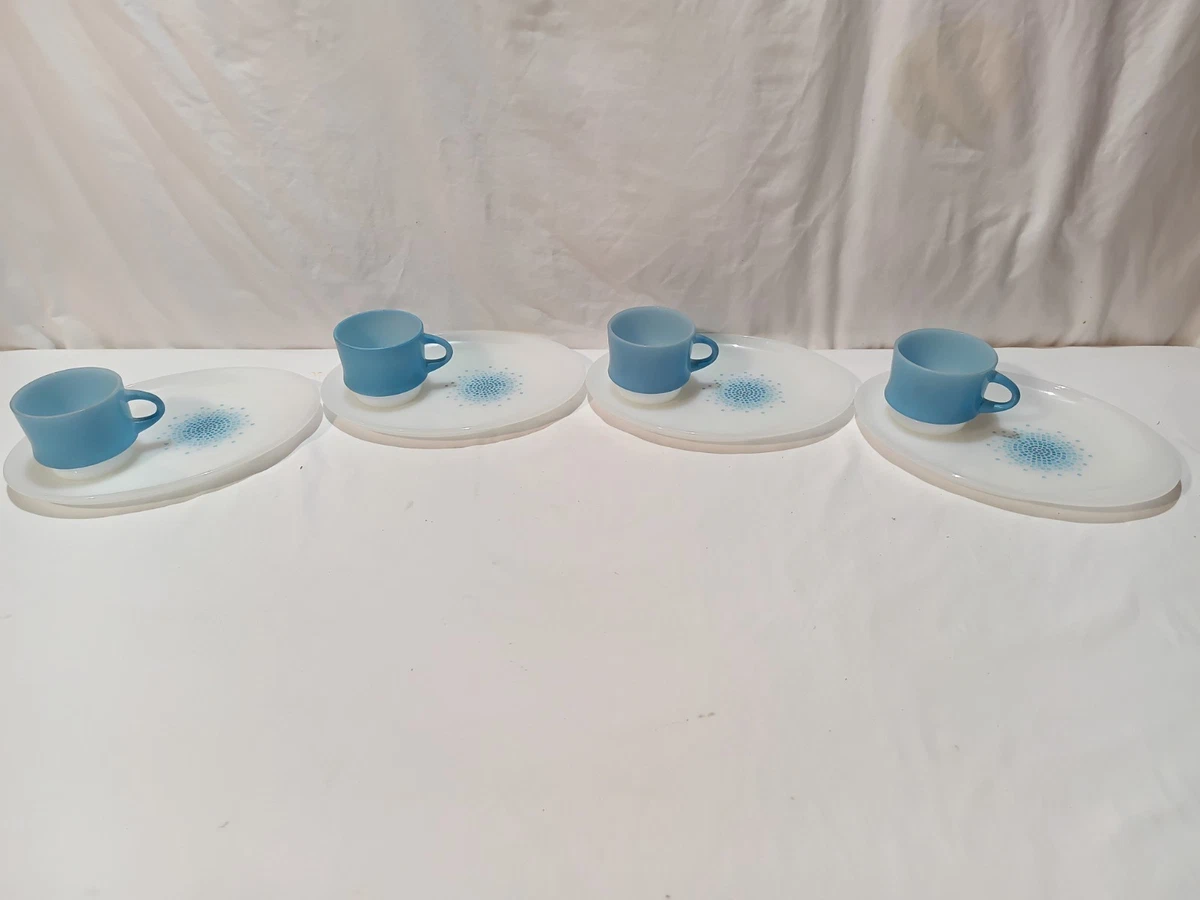 Anchor Hocking Fire King Snack Set Glass for sale | eBay