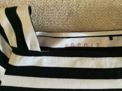 Esprit T-Shirt,3/4 Arm,schwarz-weiß gestreift, Gr M, selten getragen. - Bild 3 von 5