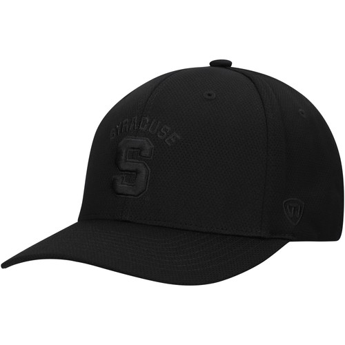Men's-Top of the World Black Syracuse Orange Reflex Performance Flex Hat - Picture 3 of 4