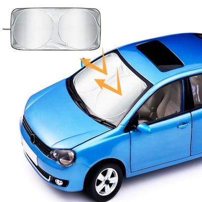 Car Sunshade 173x89cm Blocks UV Heat Reflector Front Window Cover fit for Rivian