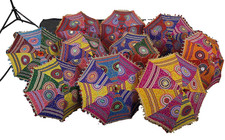 Parasols Indian Hippie Wholesale Lot of 10 Pcs Bohemian Umbrellas Decor