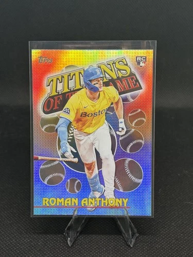 2026 Topps Series 1 - Roman Anthony #TOG-9 Titans of the Game (RC)