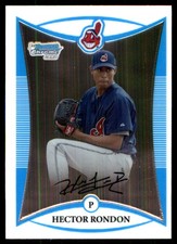 Hector Rondon 2008 Bowman Chrome #BCP214 Indians MLB READ FREE SHIP AutographDen