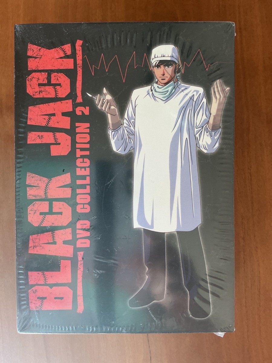 Black Jack DVD Collection 2 Anime NEW 4 DVD Box Trauma Parasite