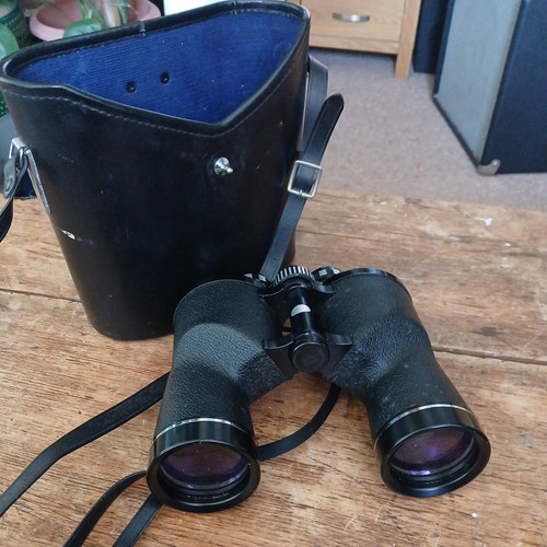 Binoculars: Boots Cased Ascot, Made In Japan