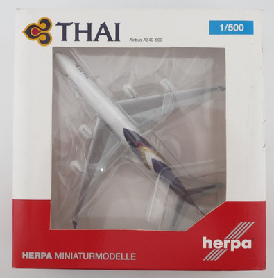 Herpa Thai Airways Airbus A340-500 Model - 1:500 - 524124 - Mold