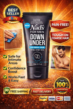 Nad'S for Men Intimate Hair Removal Cream for Men - Easy  Painless, Depilatory