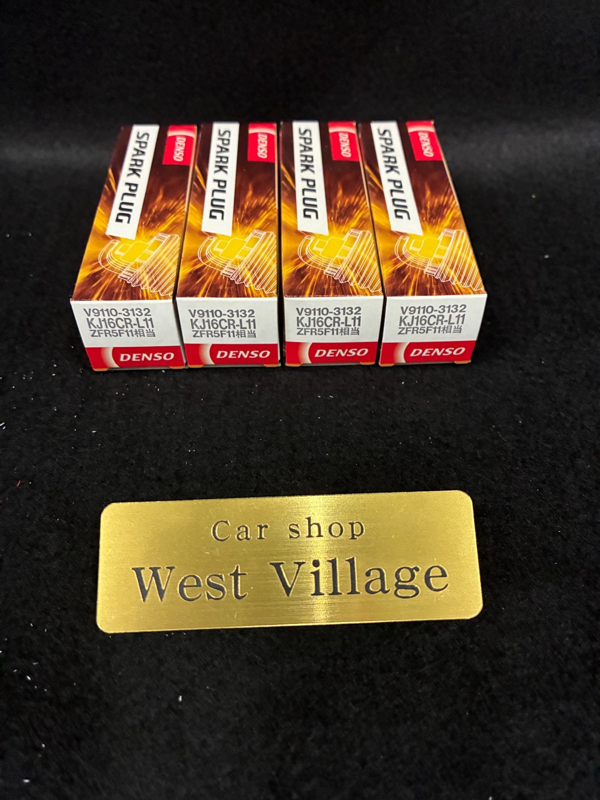 DENSO KJ16CR-L11 Spark Plug Set of 4 NGK ZFR5F11 Equivalent Genuine Japan