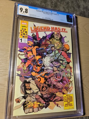 Marvel Comics Mass Appeal Legend Has it #1 CGC 9.8 Nas Mob Deep Wu-Tang Big L