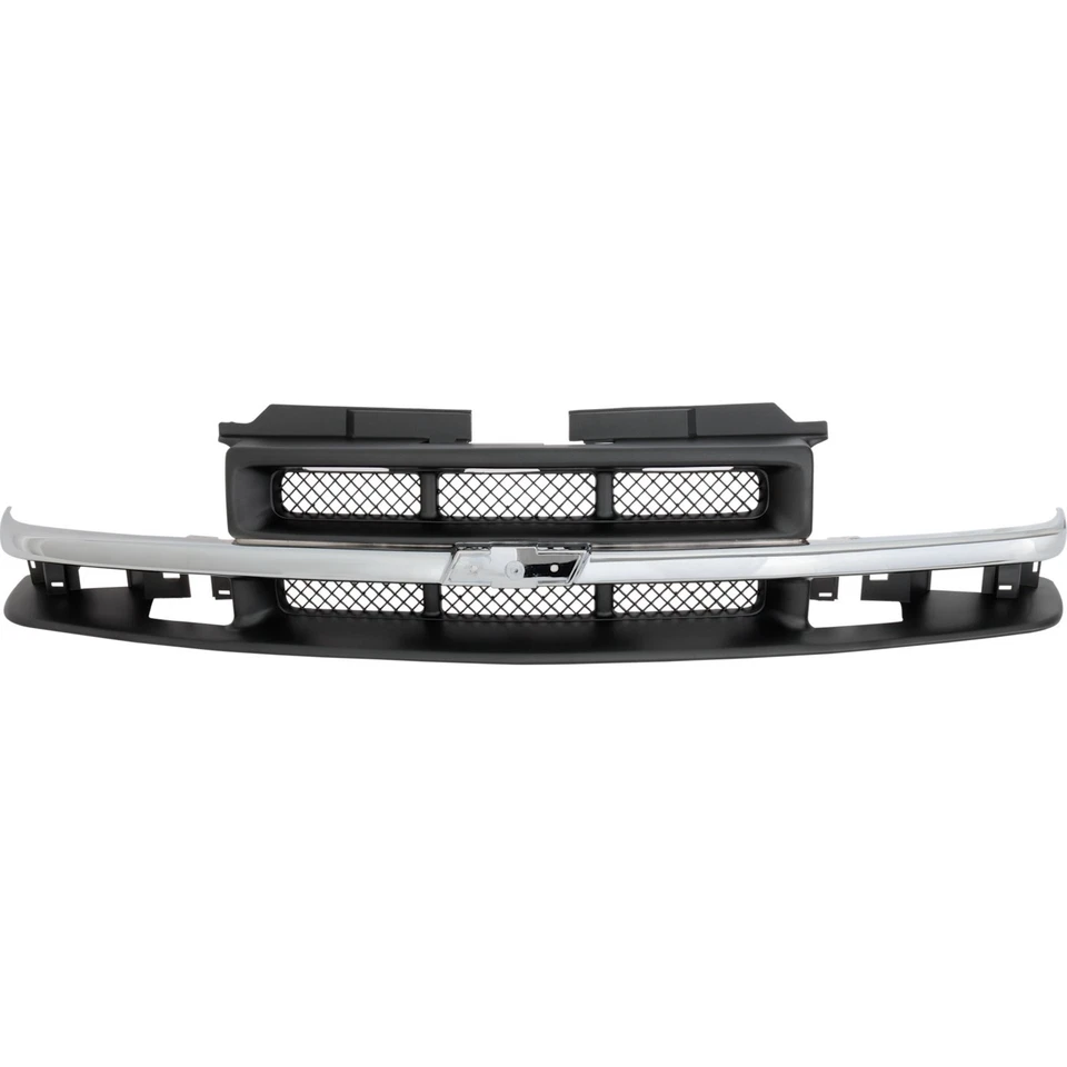 Grille Grill for Chevy S10 Pickup  15048519 Chevrolet S-10 Blazer 1998-2004 Foto 2 de 4