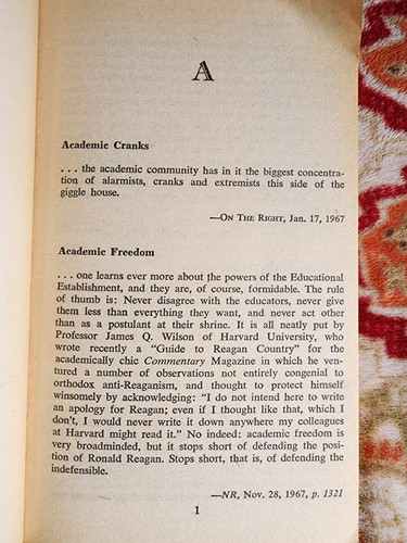 Quotations from Chairman Bill The Best of WM F. Buckley Jr.   David Franke 1970 - Picture 6 of 6