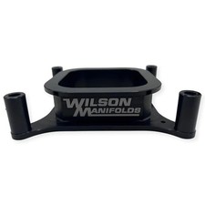 Wilson Manifolds Open Carburetor Spacers Aluminum 1.5 In. Thick Wilson Manifolds Open Carburetor Spacers Aluminum 1.5 In. Thick