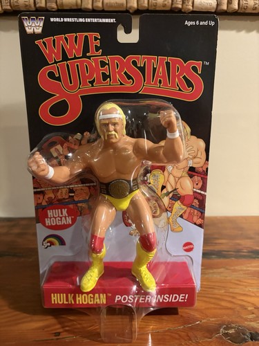 WWE LJN Superstars Hulk Hogan Action Figure, Black...