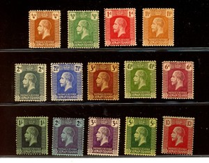 CAYMAN ISLANDS--Complete Set  Scott #50-#63