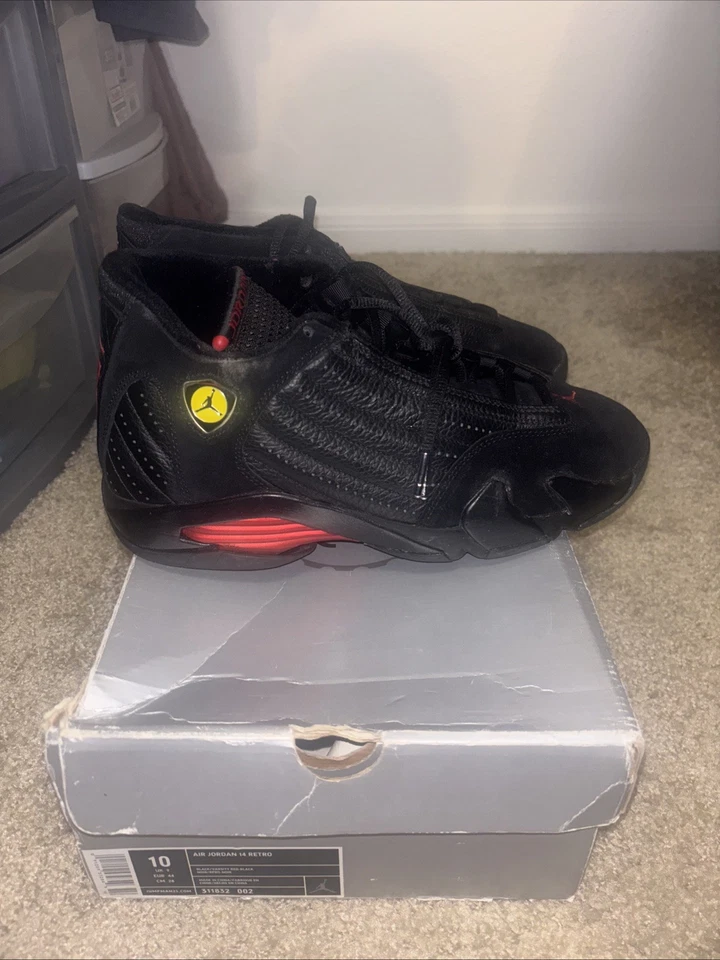 Air Jordan Retro 14 Last Shot 2005 10M de colección Foto 2 de 4
