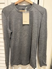 Icebreaker Men’s Merino 200 Oasis Long Sleeve Crewe Thermal Top- Size Small
