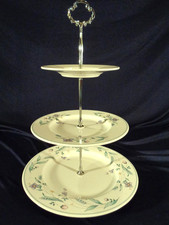 Pfalzgraff April  3 Tiered Hostess Tidbit Par...