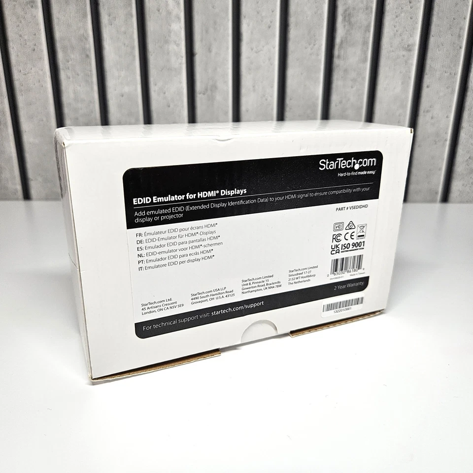 STARTECH EDID Emulator for HDMI Displays - 1080p (VSEDIDHD) D6FAVZE822 - New - Image 2 of 3