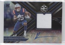 2022 Limited Rookie Silver Spotlight 88/99 Pierre Strong Jr #137 Patch Auto 11fw