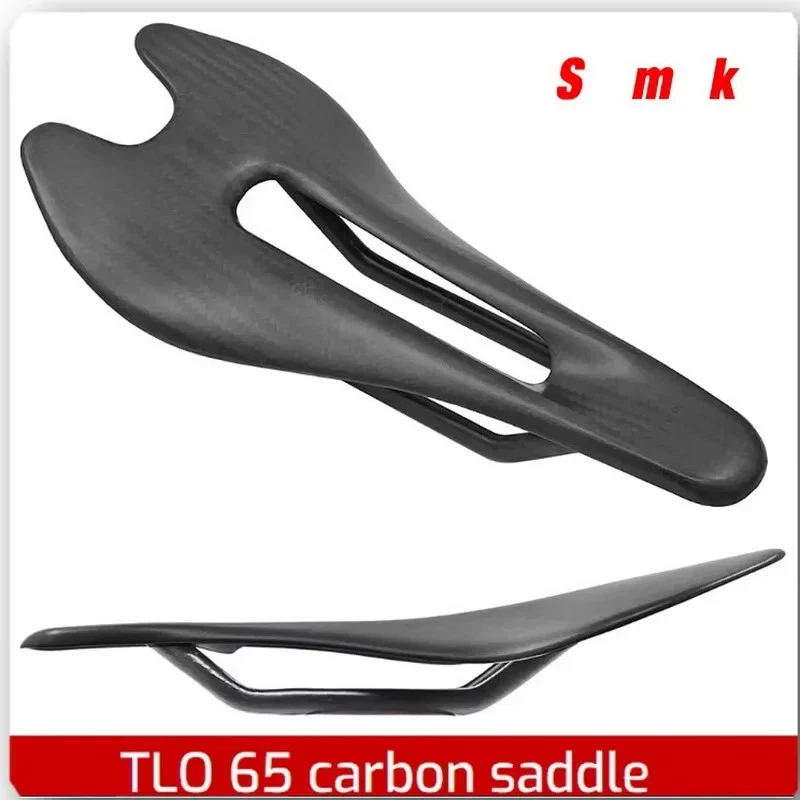 Sillín de bicicleta MTB de carretera ultra ligero súper fuerte asientos delanteros completos de fibra de carbono Foto 2 de 4