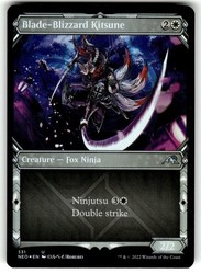 Blade-Blizzard Kitsune (Showcase) Foil - Kamigawa: Neon Dynasty #331