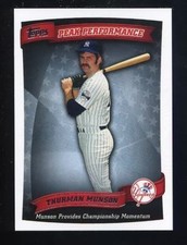 2010 Topps Ser 2 Peak Performance Thurman Munson New York Yankees #PP97