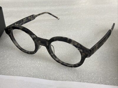 New THOM BROWNE TBX-411-47-03A Eyeglasses Gray Tortoise 47-24.5