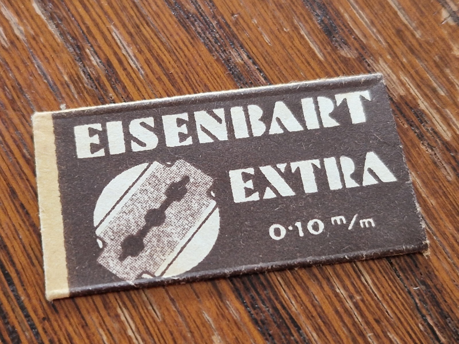 Eisenbart Austria Safety Razor 1950's Blade shaving 1 Pcs | eBay