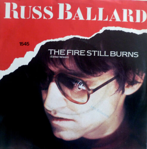 7" 1985 CLASSIC ROCK RARE MINT- ! RUSS BALLARD : The Fire Still Burns - Bild 1 von 1
