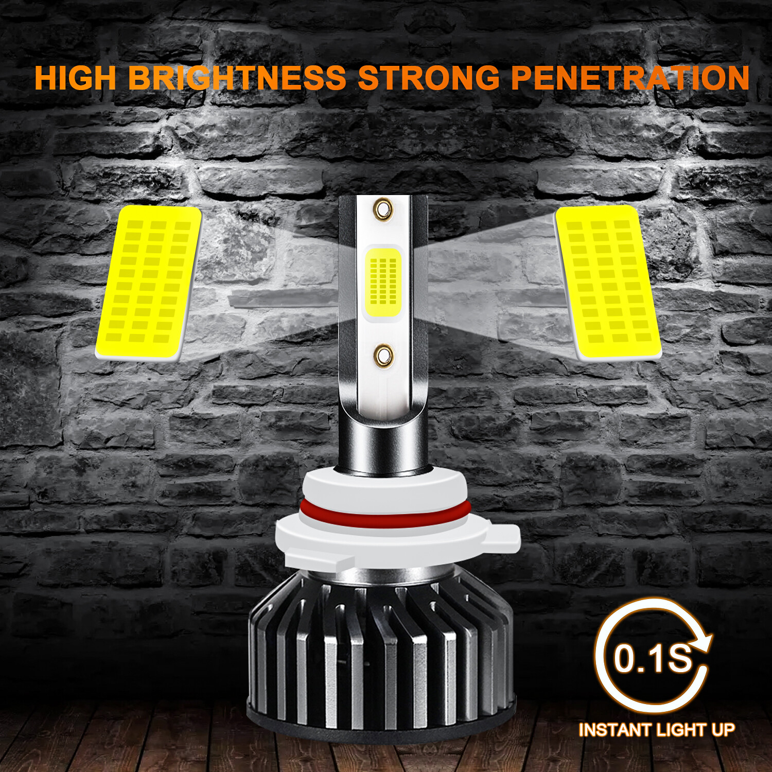 For DODGE DART 2013 2014 2015 4X LED Headlight High/Low + Fog Light