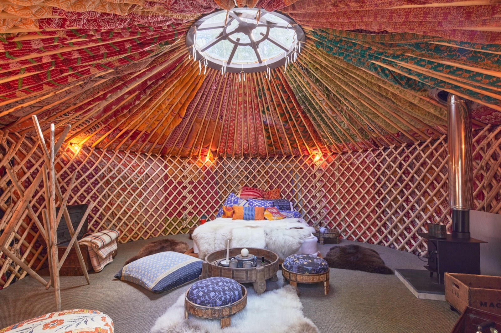 used monogolian yurts for sale part of a glamping business eBay