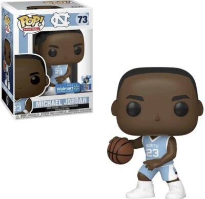 Funko POP Basketball Rare UNC Michael Jordan (Home Jersey) Walmart