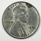 1943 Lincoln Wheat "Steel" Cent Penny - Extremely Fine (XF) KM#132a - 5978-AH — photo 1
