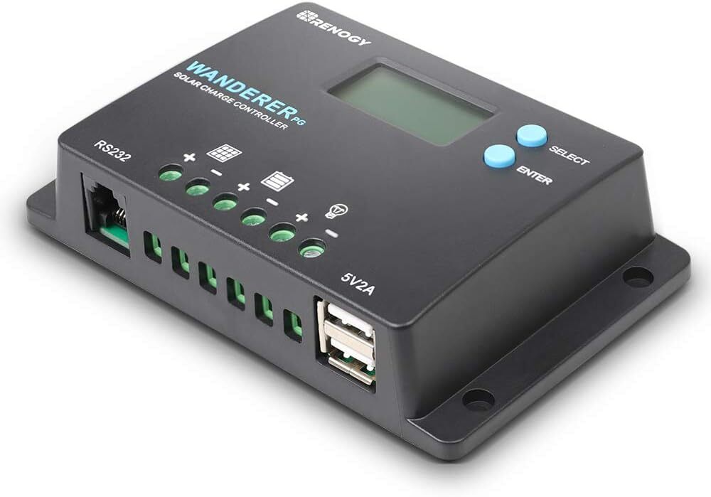 Renogy Wanderer 10A PG PWM Solar Charge Controller Common Po