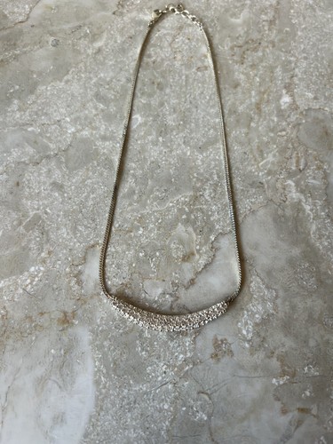 Crystal Studded Statement Necklace