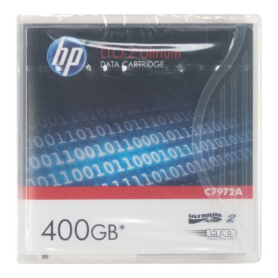 HP C7972A 400GB LTO ULTRIUM-2 DATA CARTRIDGE