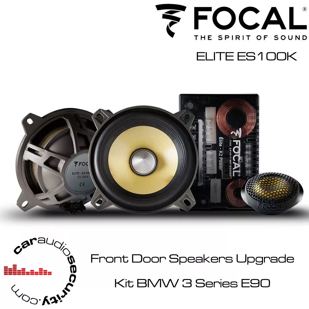 FOCAL ES100K Component Car Speakers - Door Speaker Upgrade Kit BMW 3 Series E90