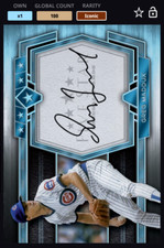 Topps Bunt Digital GREG MADDUX🌟Platinum Five Star Signature 22 Iconic🌟100cc