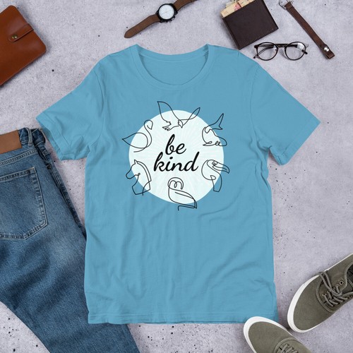 BE KIND Short-Sleeve Unisex T-Shirt - Picture 8 of 11