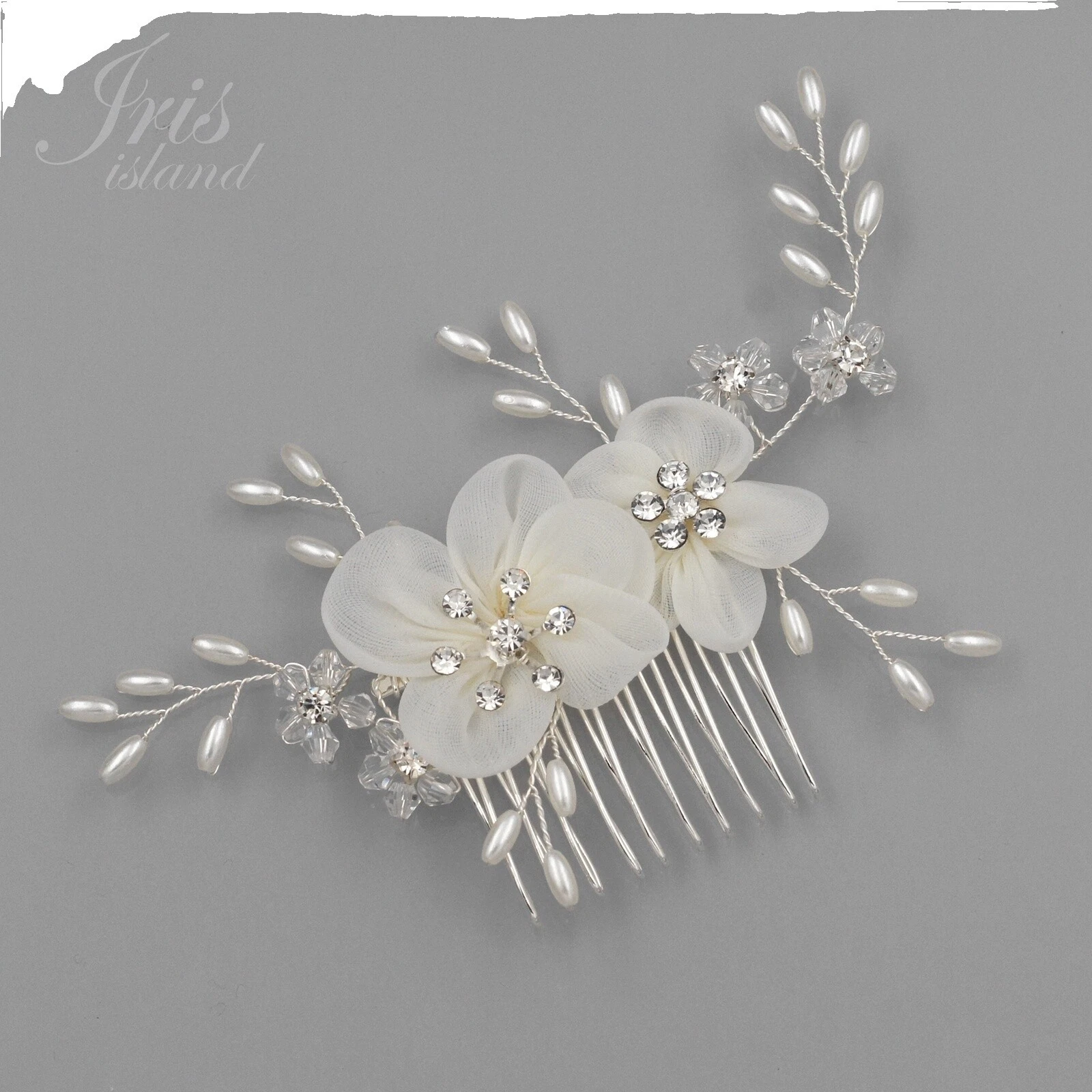 100% Silk Bridal Hair Accessories