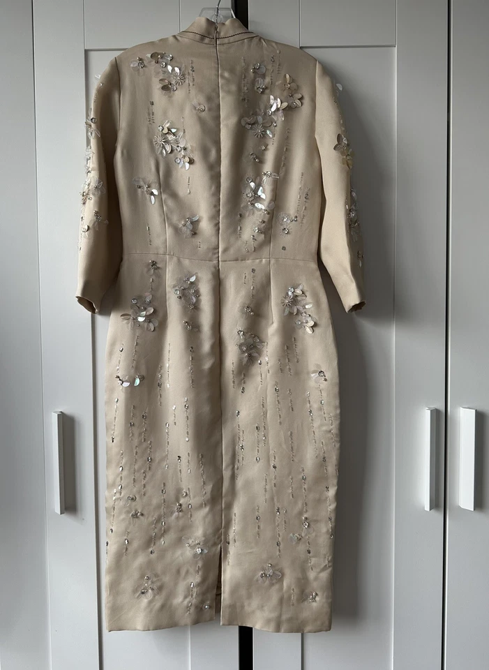 Prada Spring 2017 Runway Archive Embellished Sequin Beaded Dress G2U - Image 2 of 4