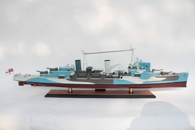 38.9'' HMS BELFAST battleship 99cm - Hms Belfast Ship Model - High Quality