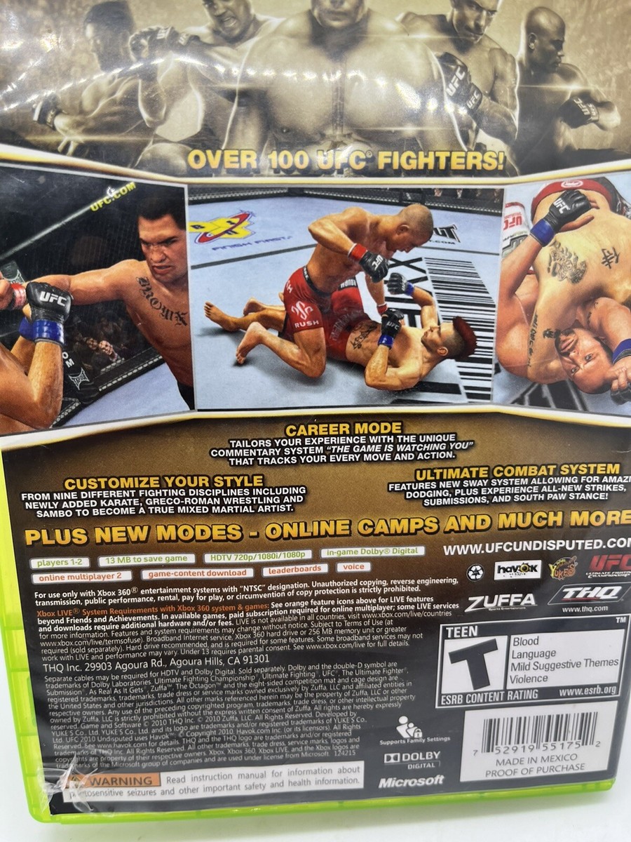 家庭用ゲームソフト UFC2010 UFC Undisputed 2010 (PSP) New | eBay