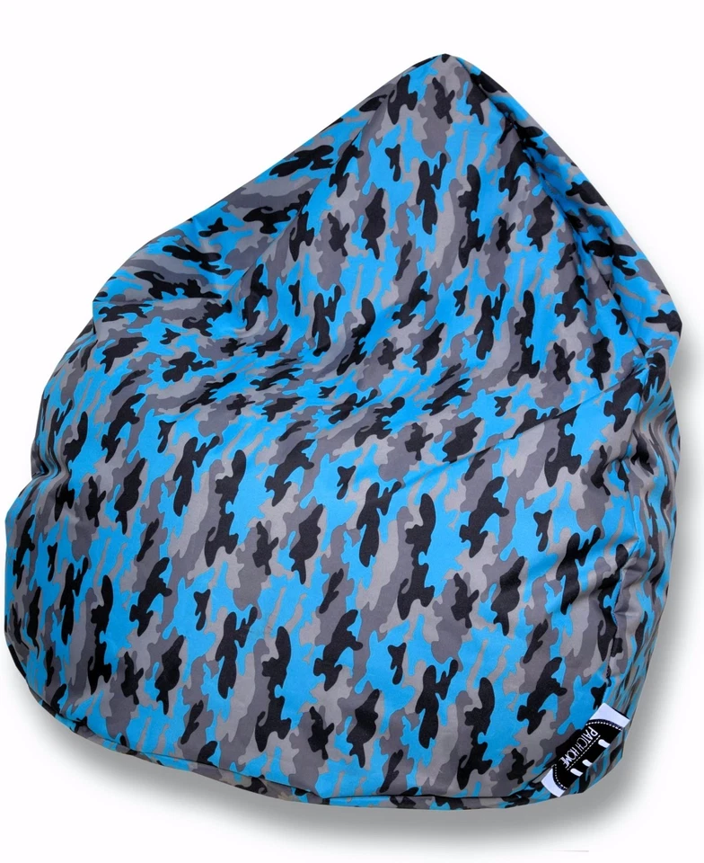 PatchHome Sitzsack Comouflage XL- XXXL Sitzkissen Bodenkissen Kissen Sitz Sack - Bild 3 von 4