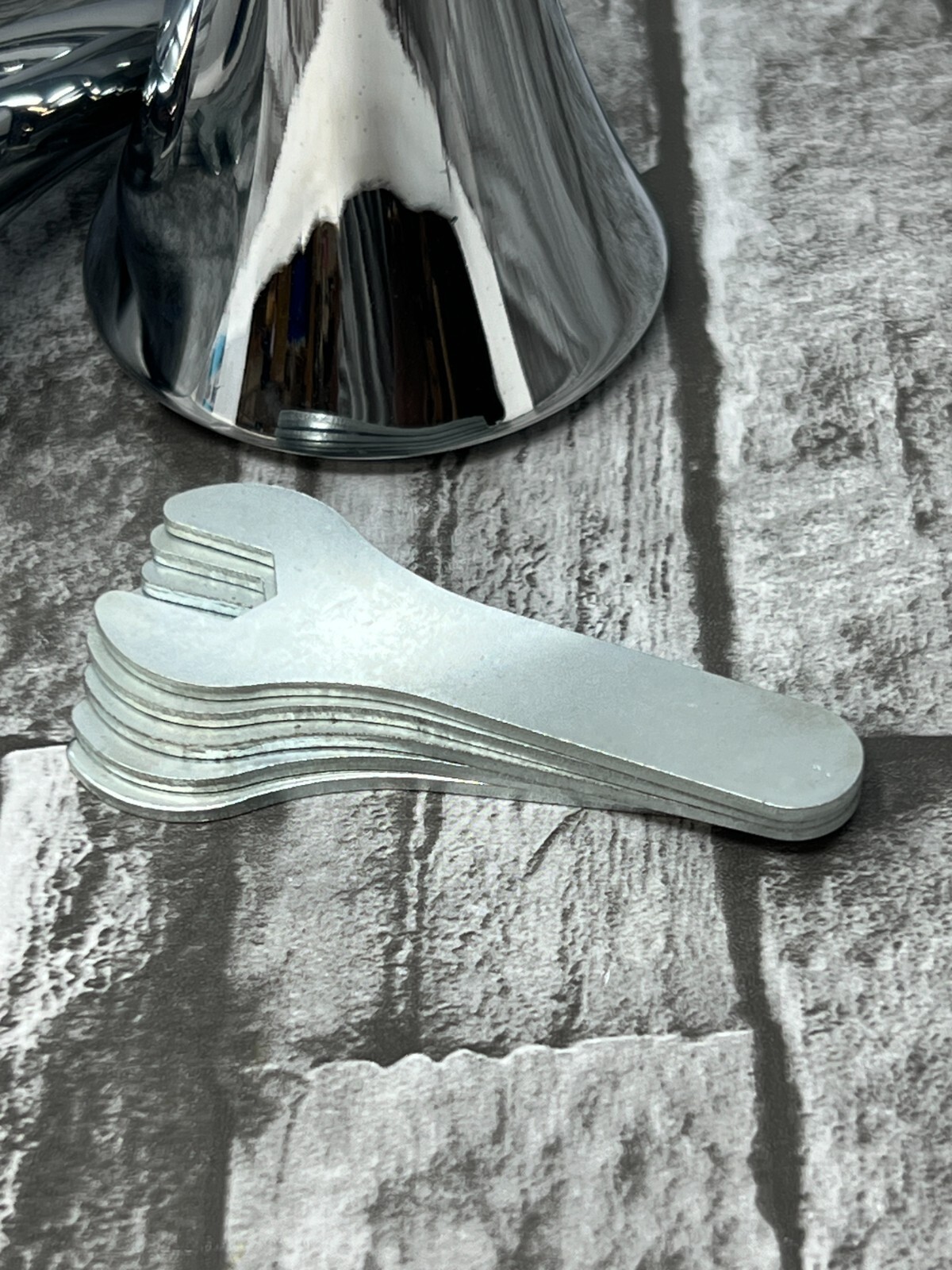 5 Pack Niagara Conservation Luxury Single Function Shower Head 1.5GPM N2150-TP