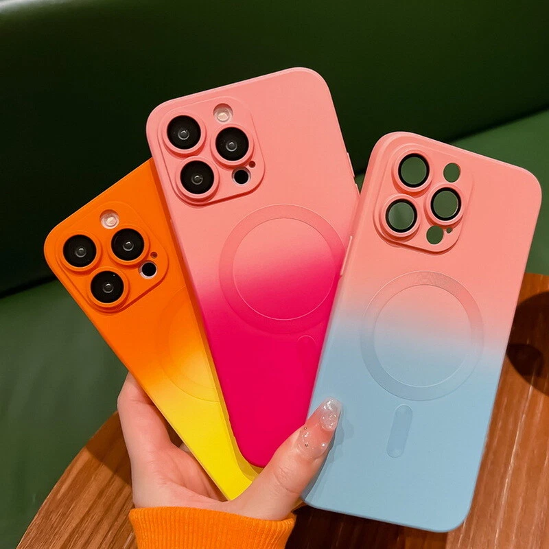 Case For IPhone 16, [Durable Shockproof Protective Cover Compatible With Magsafe Luna Moth Gothic Colorful