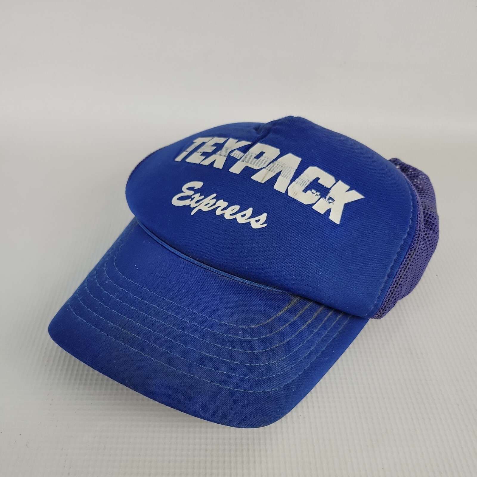 Tex Pack Express Hat Blue Adjustable Baseball Cap… - image 1