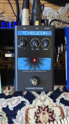 TC Helicon VoiceTone C1 Hardtune and Pitch Correction Stompbox Vocal Processor