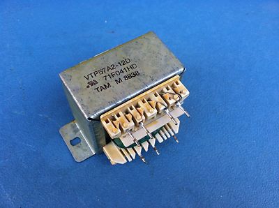 JVC AC Power Transformer VTP57A2-12D pri: 120V. sec: 12.6VAC, #31