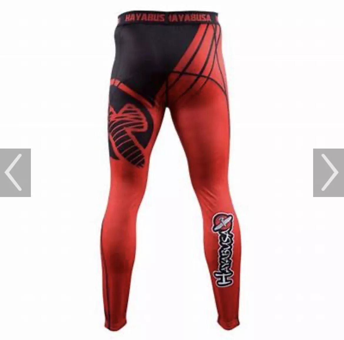 Hayabusa Recast Compression MMA BJJ Training Spats Tights Small BNWT